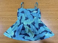 90cm ANAPKIDS葉柄 ノースリーブワンピース