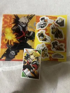 僕のヒーローアカデミア 爆豪勝己 ミニクリアファイル2 漫画特典