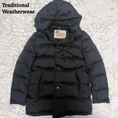 極美品 トラディショナルウェザーウェア ダウンコート ダウンジャケット フード