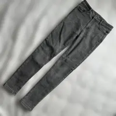 レディース　グレー スキニーデニム　ストレッチ