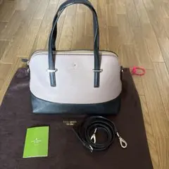 kate spade ハンドバッグ チャコールブラック