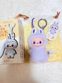 【POP MART】 イニシャルラブブ ぬいぐるみ ペンダントE