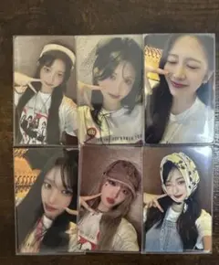 IVE 電影預售票 購買特典 小卡 6張 全套 電影 cinema