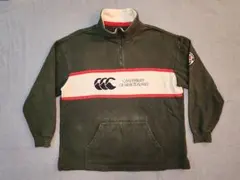 CANTERBURY OF NEW ZEALAND ハーフジップスウェット L