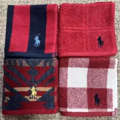 ラルフローレンハンドタオル 4枚