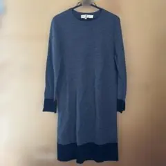 BEAUTY&YOUTH ニットワンピース　グレー✖️ブラック