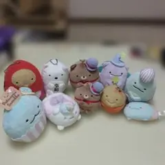 すみっコぐらし　マスコット　ぬいぐるみ　セット　まとめ売り　１０体