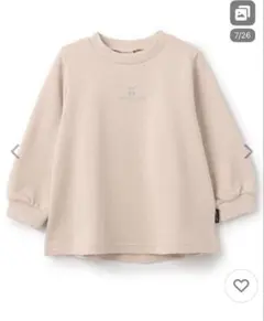 新品未使用タグ付き　petit main プティマイン　トレーナー長袖　90cm