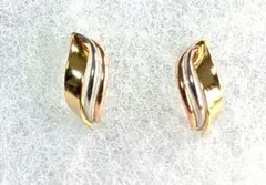 K18YG/K18PG/Pt900/地金ピアス 新品未使用品