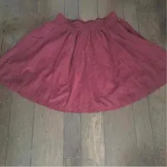 ワインレッド スカート