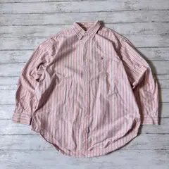 ラルフローレン YARMOUTH ストライプ BDシャツ 17-35 メンズ古着