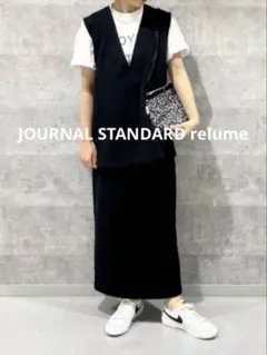 JOURNAL STANDARD relume ベスト＆タイトスカート　ブラック