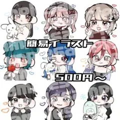 イラストオーダー 夢絵 ポストカード