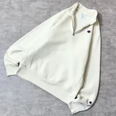 00s champion REVERSE WEAVE ハーフジップ スウェット