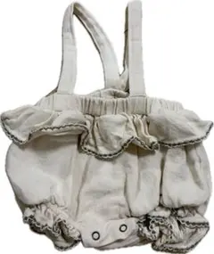 【美品】MONBEBE コットンロンパース Sサイズ