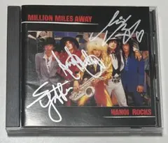 Hanoi Rocks 直筆サイン入りCD MILLION MILES AWAY