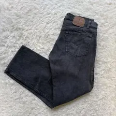 【W32】80s　リーバイス 501　ブラック　後染め　USA製