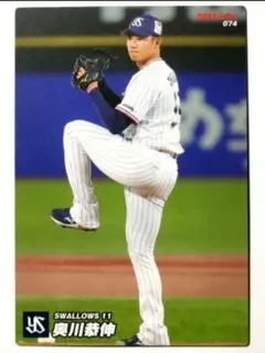 プロ野球チップススターカード　奥川恭伸　ヤクルト S-02 【奥川恭伸/東京ヤクルトスワローズ】カルビー 2022 プロ