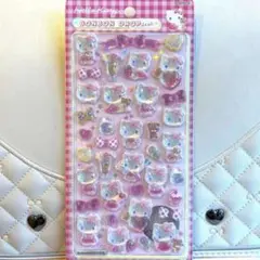 ハローキティ　ピンク　正規品　ボンボンドロップシール　新品未使用 サンリオ