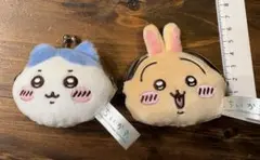 ちいかわ　ミニがま口ポーチ　2個セット
