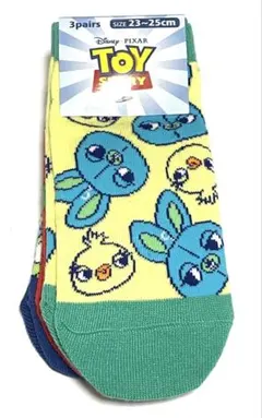 ディズニー　トイストーリー　靴下　3足セット　①
