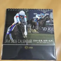 JRA 2026 CALENDAR 卓上カレンダー