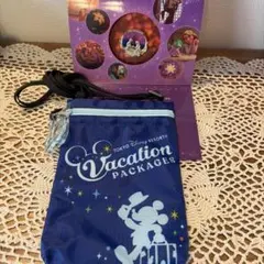 ディズニー バケーションパッケージ ショルダーバッグ ポシェット　おまけ付き