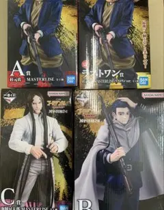 一番くじ ゴールデンカムイ ～金塊争奪戦～ フィギュア A B Cラストワン