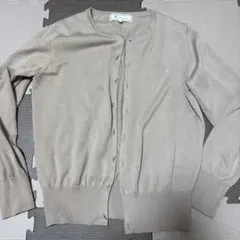 【美品】ロぺピクニック M 長袖カーディガン　ベージュ