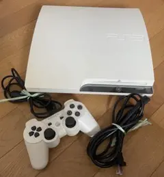ホワイト PS3 本体 + コントローラー ＋ コード類