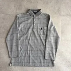 KANGOL チェック柄ポロシャツ M