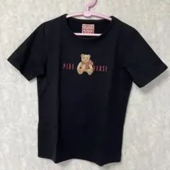 ＊美品＊PINK HOUSE テディベア プリント 半袖Tシャツ ブラックのサムネイル