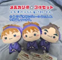 ⭐忍たま乱太郎⭐もちぴこぬいぐるみ　第六弾　　　不破雷蔵　鉢屋三郎　竹谷八左ヱ門