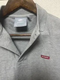 MAMMUT マムート ポロシャツ グレー メンズ