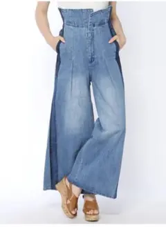 JEANASIS 2WAYハイウエストデニム