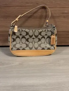 COACH コーチ シグネチャーミニハンドバッグ ワンショルダー