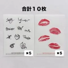 XLOV タトゥーシール 10枚 ( I ONE )