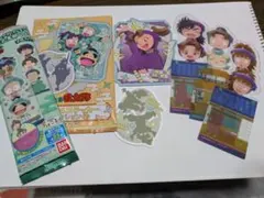 忍たま乱太郎　ブックマークコレクショントラベルステッカーコレクション　セット