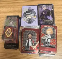 ツイステ まとめ売り ウエハースカード メタルカード ステッカー 110点以上