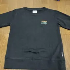 早い者勝ち送料込みOUTDOOR ブラック トレーナー 140