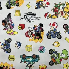 マリオカートワールド オックス生地 50cmカット