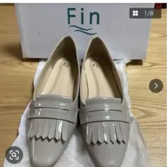 F inのエナメル キルトローファー　低反発