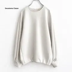 美品✨ドゥーズィエムクラス Half Zip Sweater ホワイト - メルカリ