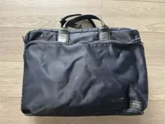 【定価7.4万】PORTER LIFT 3WAYブリーフケース ネイビー 2層式