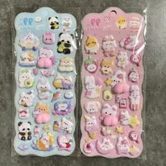 ディズニー ぷくぷくシール ミッキー＆ミニー ベイマックス ２種セット