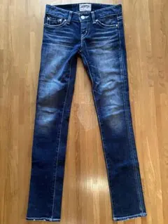 moussy ① ダークブルー スリムフィットデニム 25