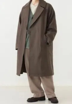 未使用⭐︎BEAMS HEARTロングコート ウエストベルト付き今だけ更にお値下げ