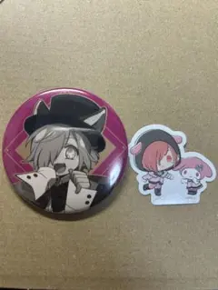 地縛少年花子くん ミツバ キャラクター缶バッジ＆ステッカーセット