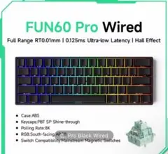Akko MonsGeek FUN60 pro black