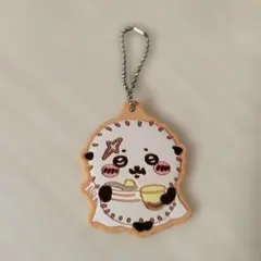 ちいかわアイシングクッキー風ラバーキーホルダー（ラッコさん）
